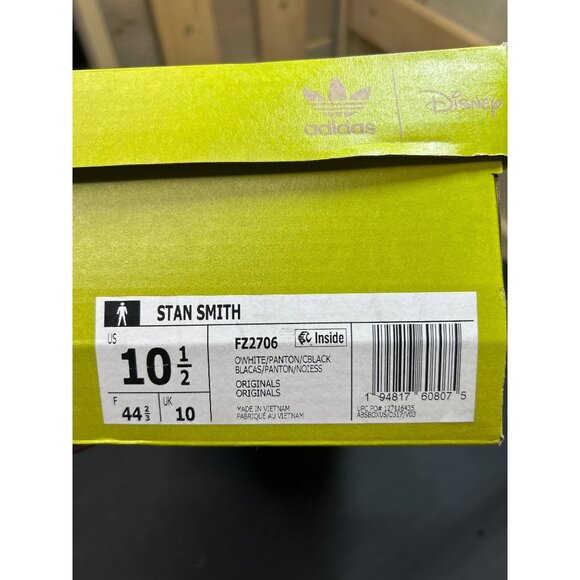 Adidas Stan Smith Mens 10.5 Limited Edition Monsters Inc. Mike Wazowski - Picture 3 of 9